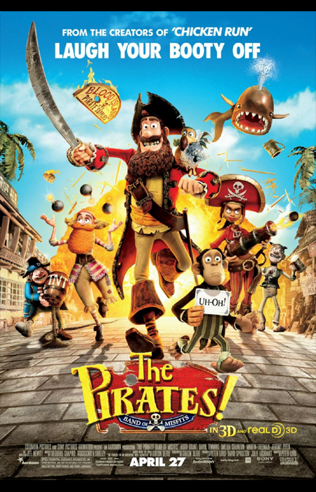 The Pirates! Band of Misfits (4 Janvier 2014)